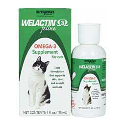 Welactin Omega-3 Feline Liquid Skin and Coat Supplement  Nutramax Laboratories
